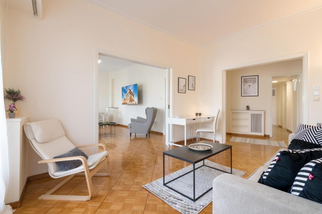 Phaedrus Living: City Center Flat Michalakopoulou Athen Eksteriør bilde